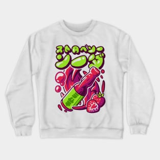 Japanese aesthetic Ramune bottle Crewneck Sweatshirt